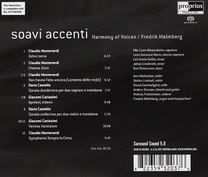 Soavi Accenti [Audio-CD]