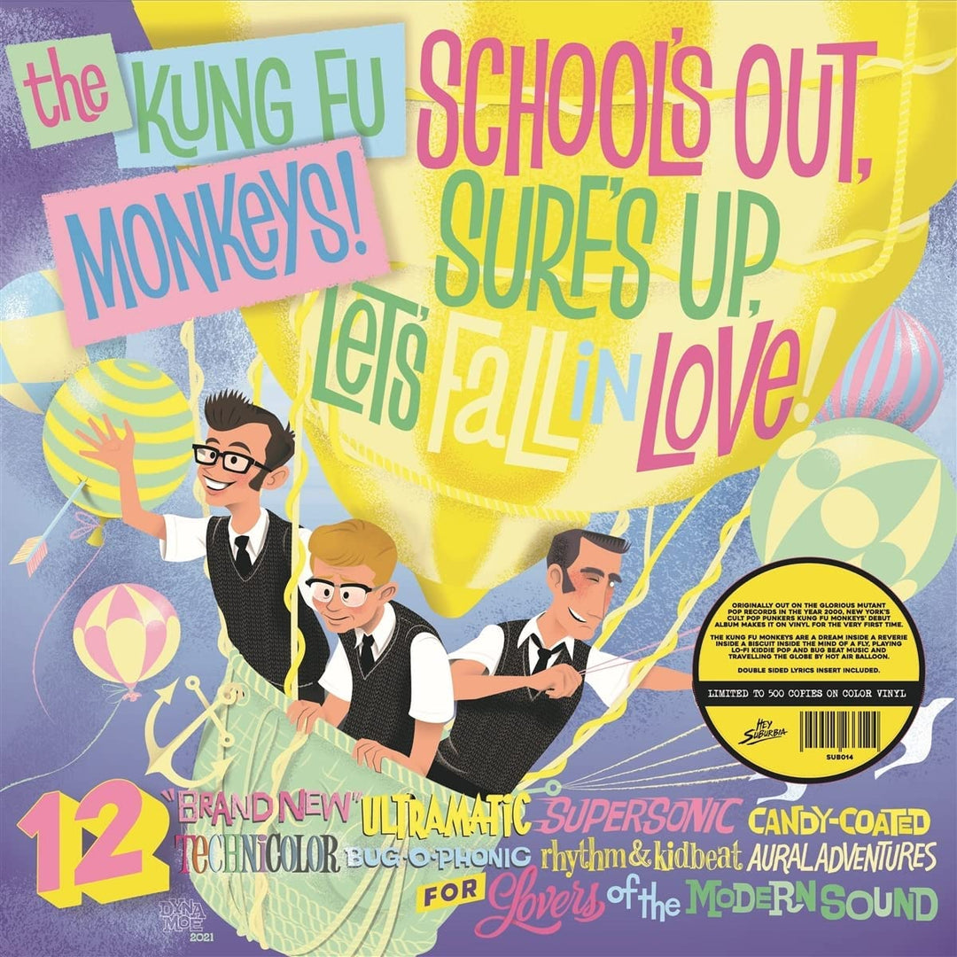 Kung Fu Monkeys – School's Out Surf's Up Let's Fall In Love [Vinyl]