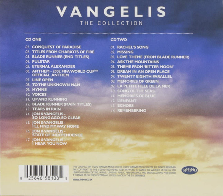 Vangelis - Vangelis The Collection [Audio-CD]