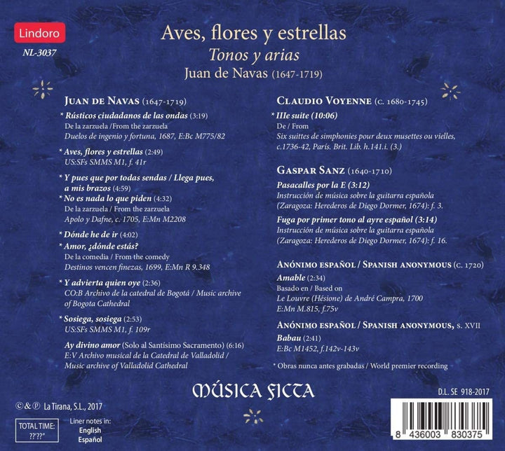 Voyenne: Aves, flores y estrellas [Audio-CD]