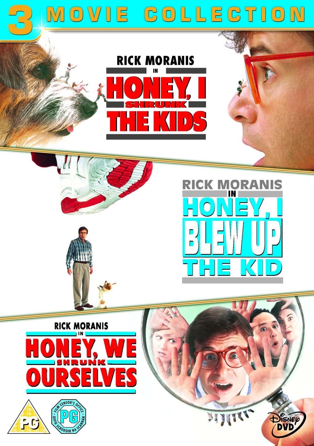Honey, I Shrunk The Kids / Honey, I Blew Up The Kid / Honey, We Shrunk Ourselves - Family/Comedy [DVD]