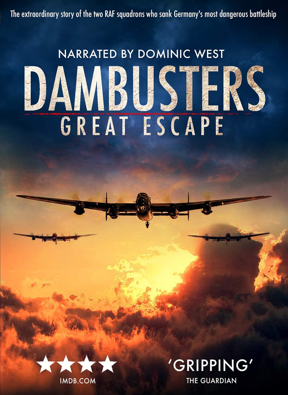 Dambusters Great Escape – Erzählt von Dominic West – Dokumentarfilm [DVD]