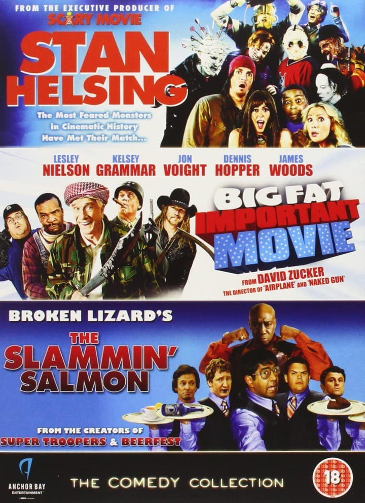 Comedy Collection (Stan Helsing/Big Fat Important Movie/Slammin' Salmon) – Komödie [DVD]