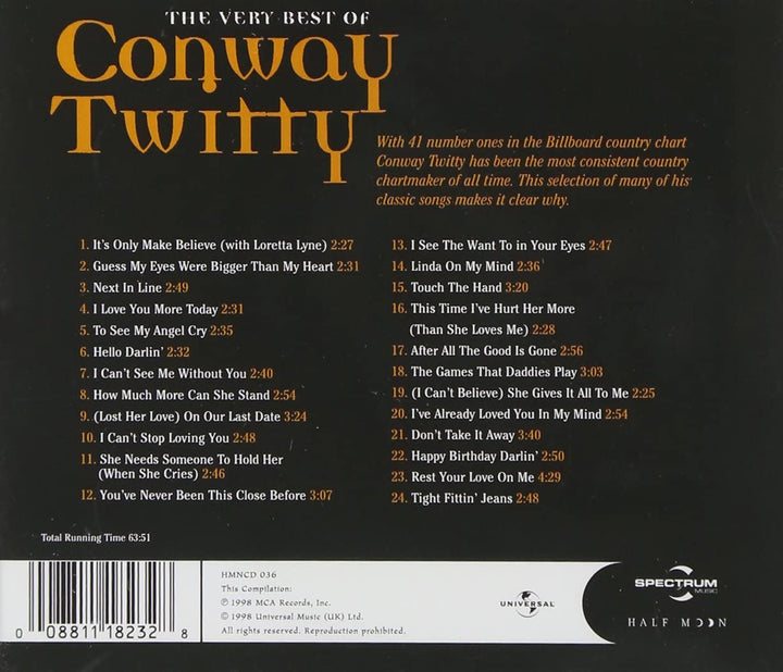 Das Allerbeste von Conway Twitty - Conway Twitty [Audio-CD]