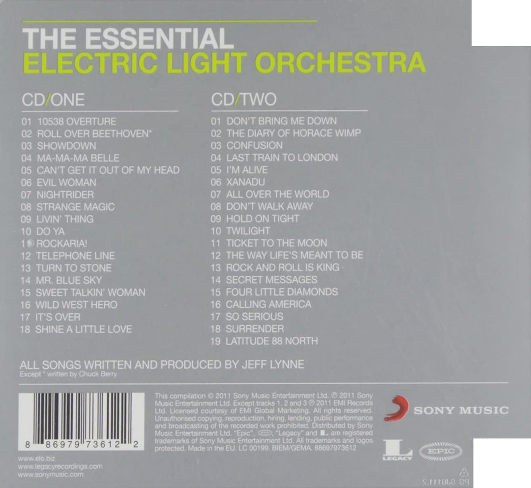 Das Essential Electric Light Orchestra - ELO [Audio CD]