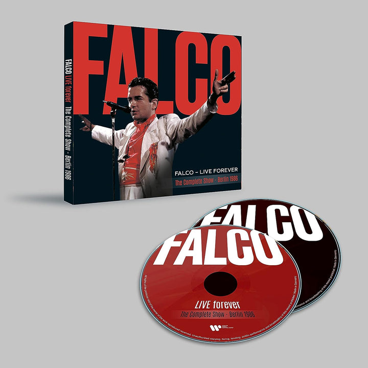 Falco - Live Forever (The Complete Show - Berlin 1986) [2023 Remaster] [Audio CD]