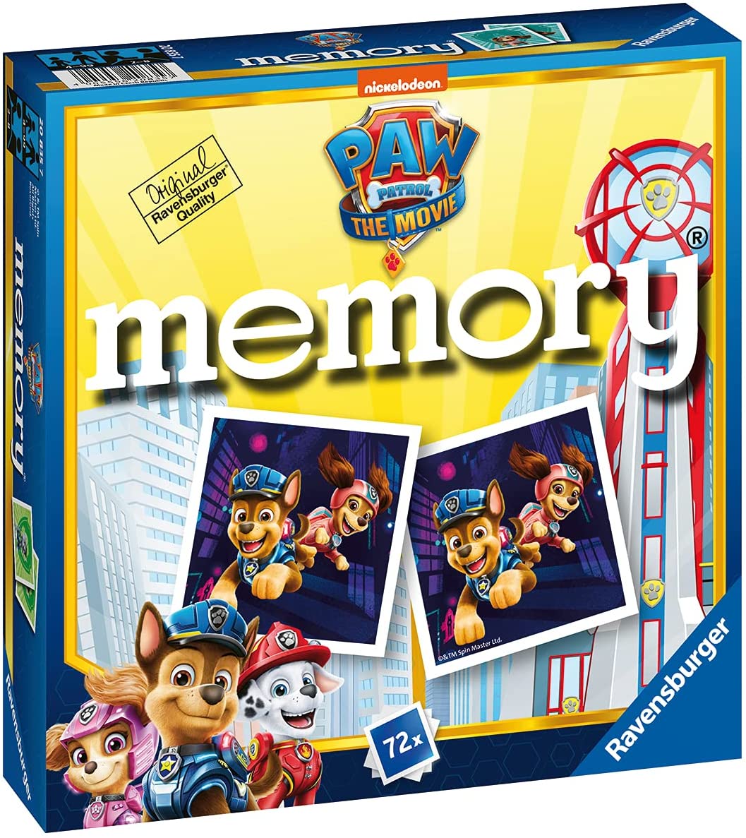 Ravensburger 20835 Paw Patrol The Movie Mini Memory