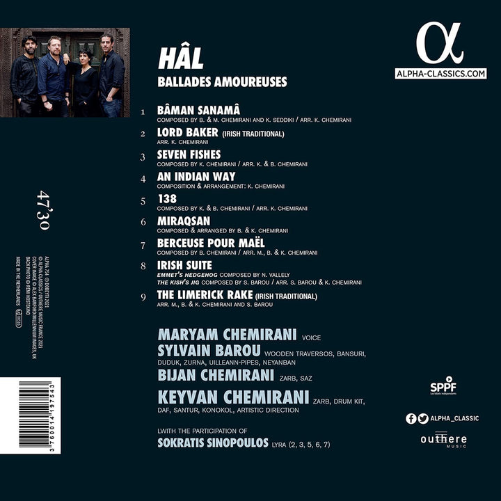 Keyvan Chemirani - Hâl. Ballades amoureuses [Audio-CD]