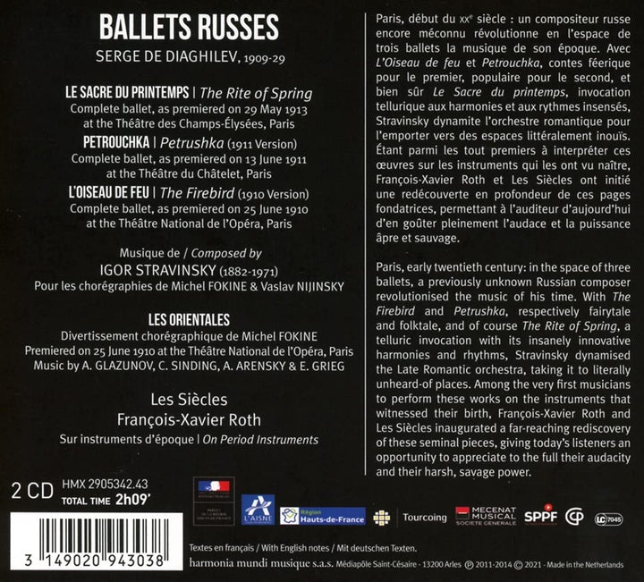 Les Siecles - Strawinsky: Ballets Russes [Audio-CD]