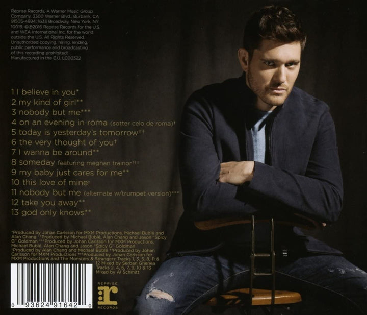 Michael Bublé – Nobody But Me [Deluxe Lenticular Sleeve Edition] [Audio-CD]