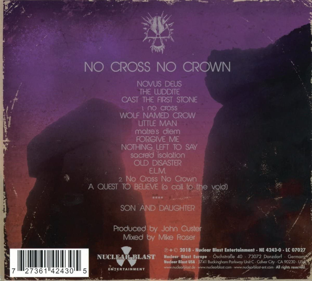 No Cross No Crown [Audio CD]