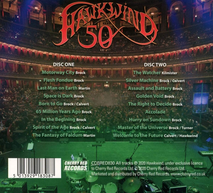 Hawkwind – 50 Live [Audio-CD]