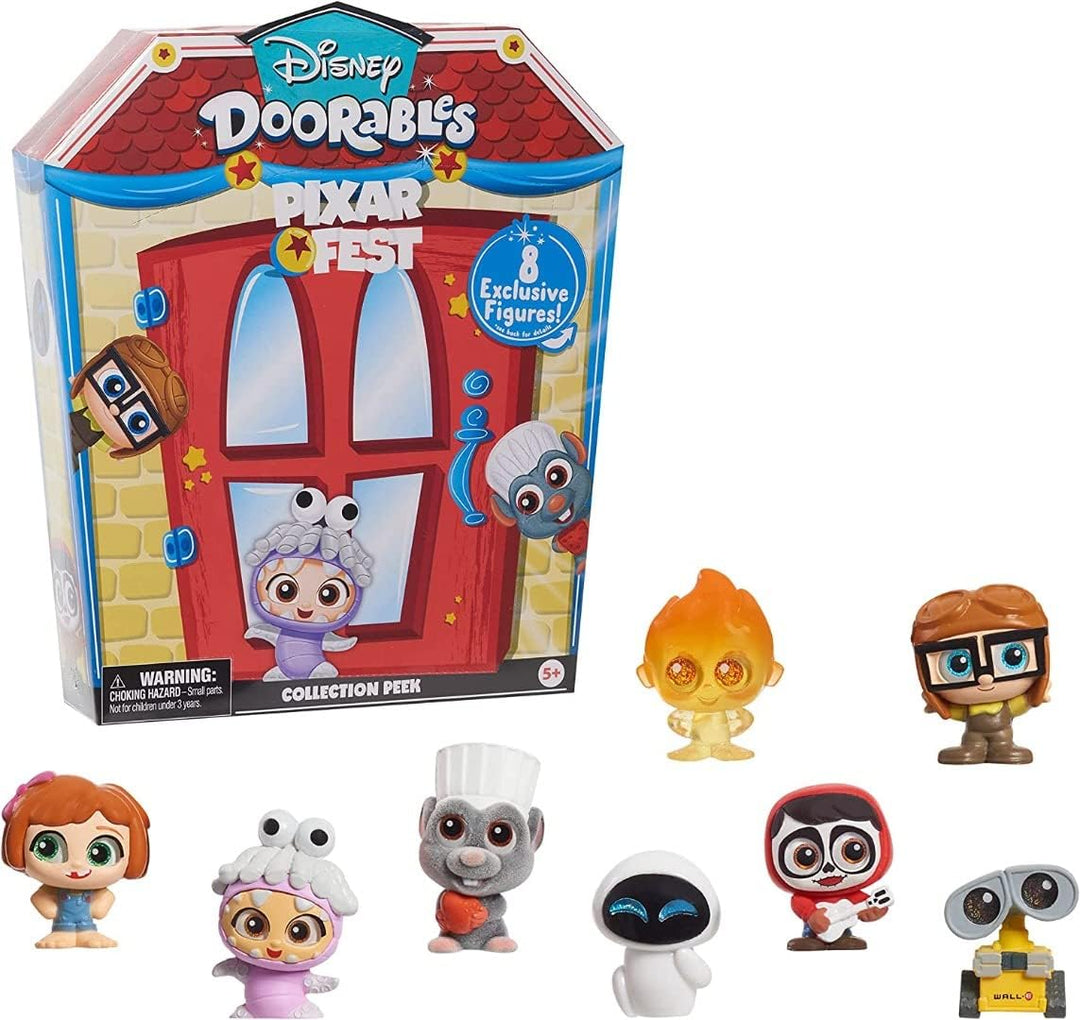 Disney Doorables Pixar Fest Collection Peek, offiziell lizenziertes Kinderspielzeug für A