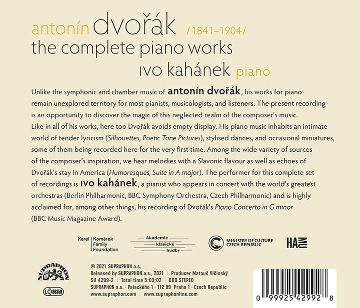 The complete piano works [Audio CD]