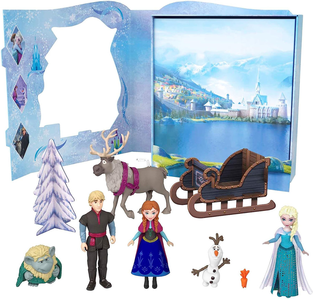 Disney Frozen Toys, Frozen Story Pack mit 6 Schlüsselfiguren, kleinen Puppen, Figur