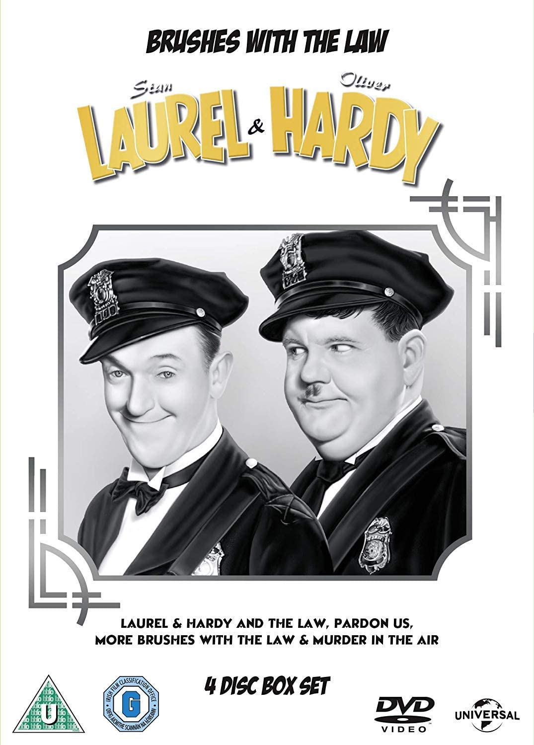 Laurel &amp; Hardy: Brushes with the Law – Komödie [DVD]