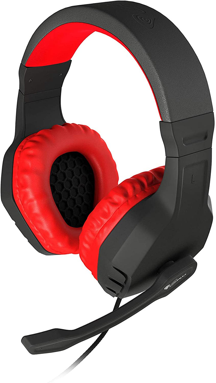 Genesis Argon Red 200 Gaming-Headset mit Mikrofon, Mini-Buchse, 3,5 mm x 2 PC, 286529