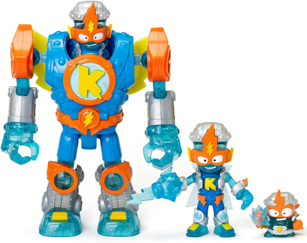 SUPERTHINGS RIVALS OF KABOOM Superbot Kazoom Power – Gelenkroboter mit Kamm