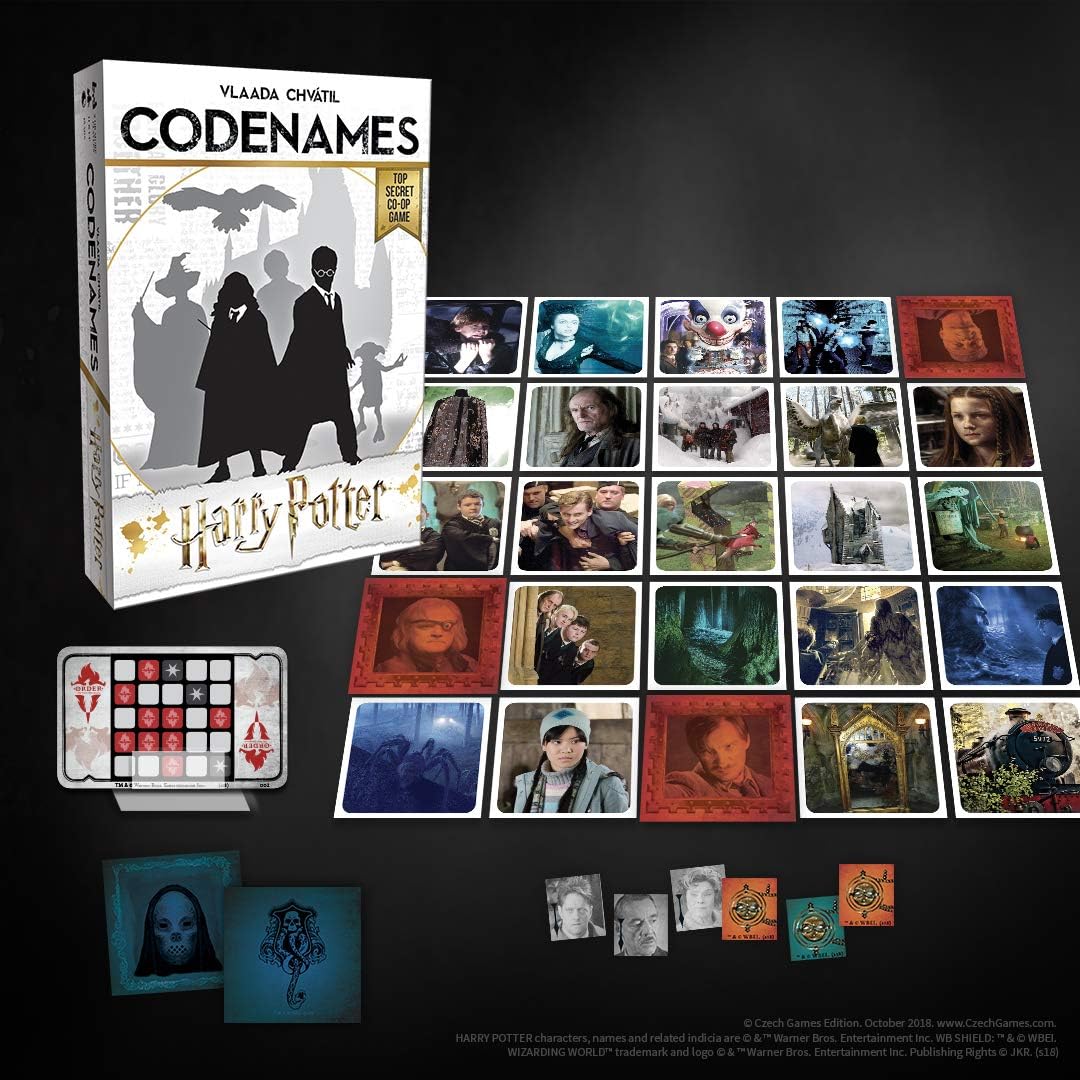 Codenames Harry Potter Edition Party Board Game by Vlaada Chvatil USAopoly