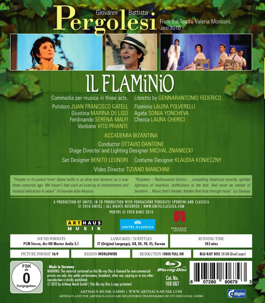 Il Flaminio [2013] – [Blu-Ray]