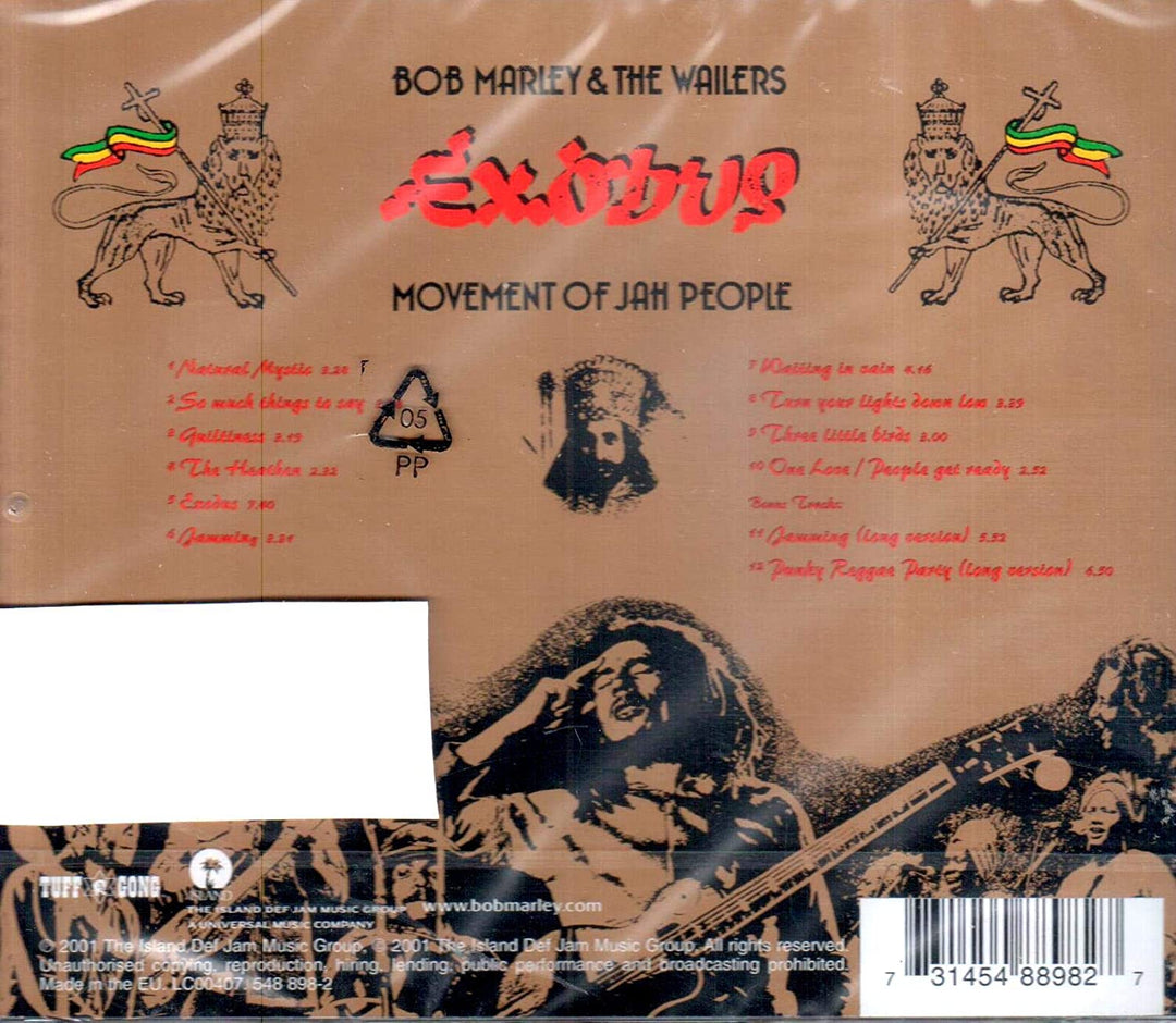 Exodus – Bob Marley [Audio-CD]