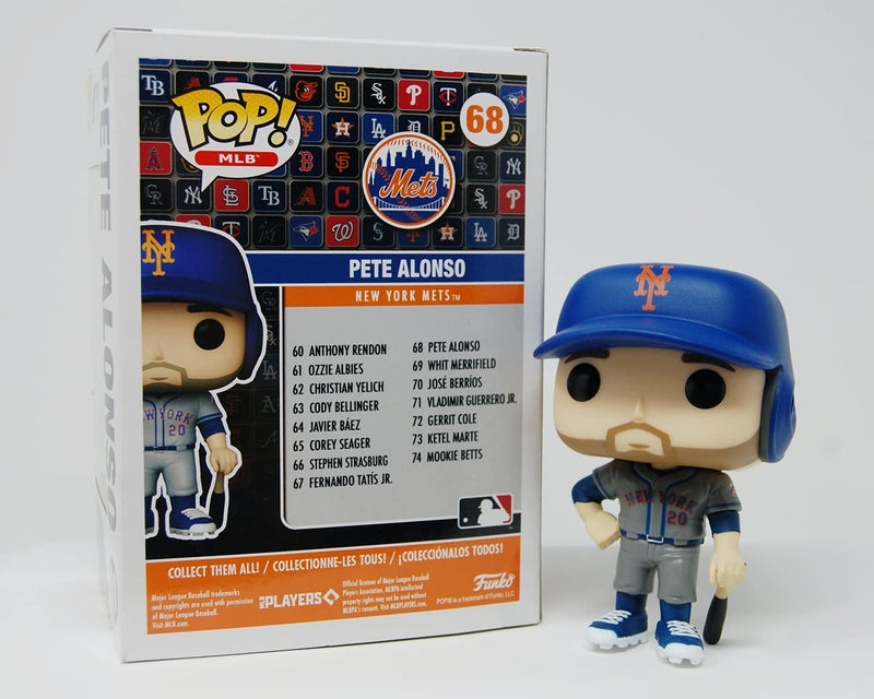 Funko POP MLB Pete Alonso New York Mets #68 Vinyl Figure 