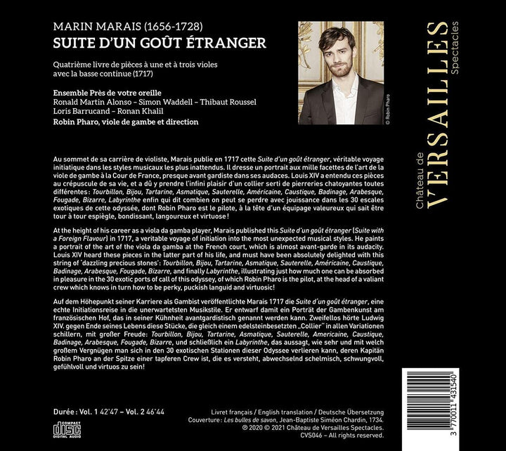 Marais: Suite d'un goût étranger [Audio-CD]