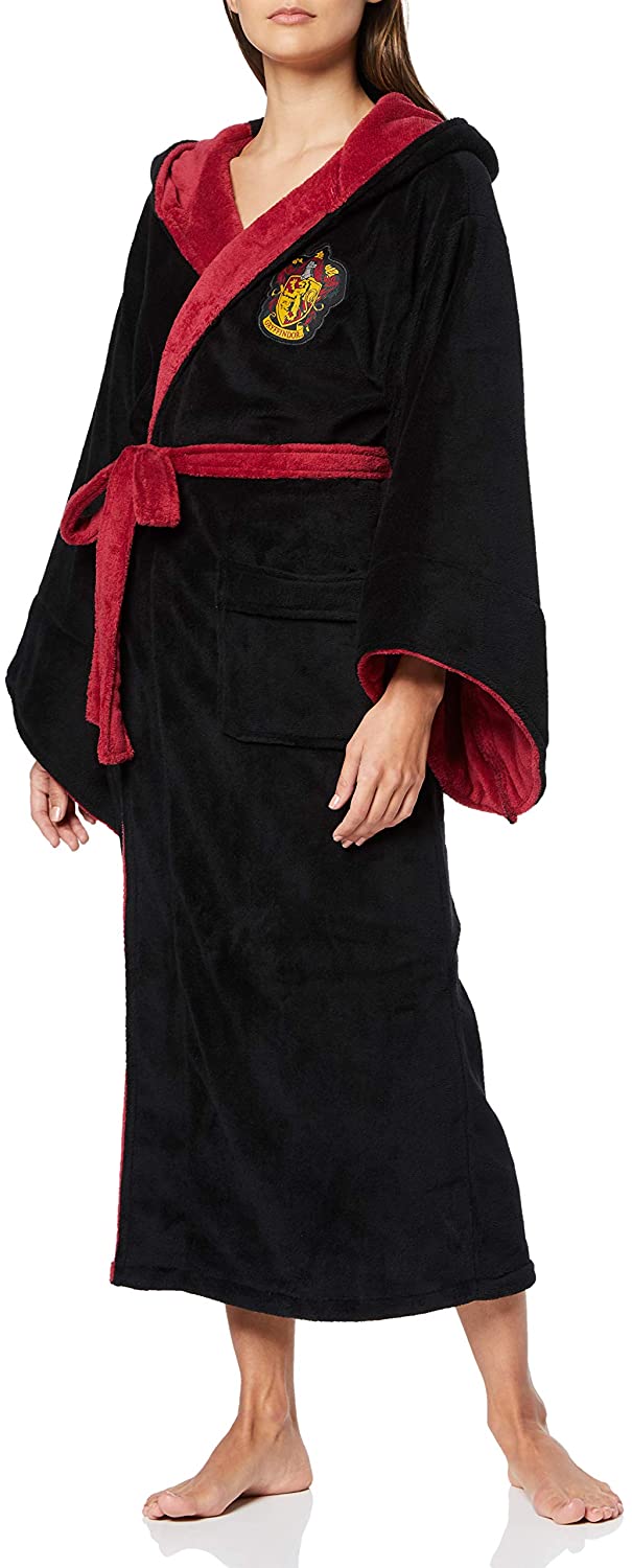 Harry Potter Gryffindor WoMens Bathrobe Size One