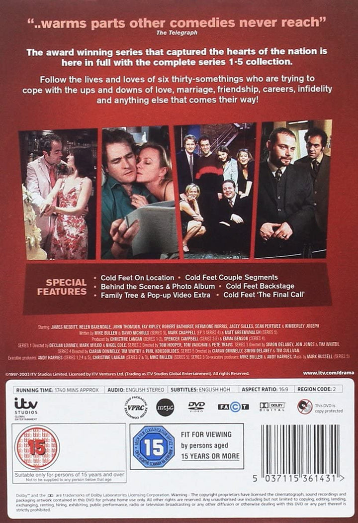 Cold Feet: Die komplette Sammlung – Horror/Mystery [DVD]