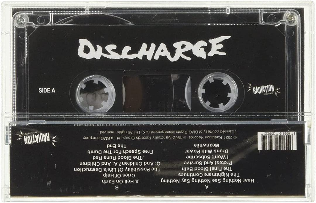 Discharge - Hear Nothing See Nothing Say Nothing [Audio Cassette]