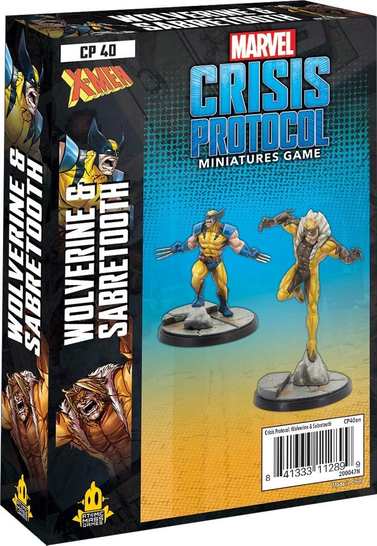 Atomic Mass Games – Marvel Crisis Protocol: Charakterpaket: Wolverine und Sabret