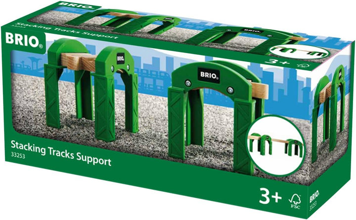 BRIO-Eisenbahn-Stapelstützen für Kinder ab 3 Jahren – kompatibel mit allen BRIO-Eisenbahn-Sets und Zubehör