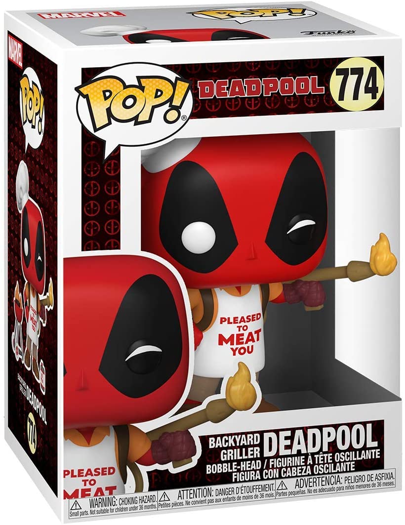 Deadpool Griglia da giardino Deadpool Funko 54652 Pop! Vinile #774