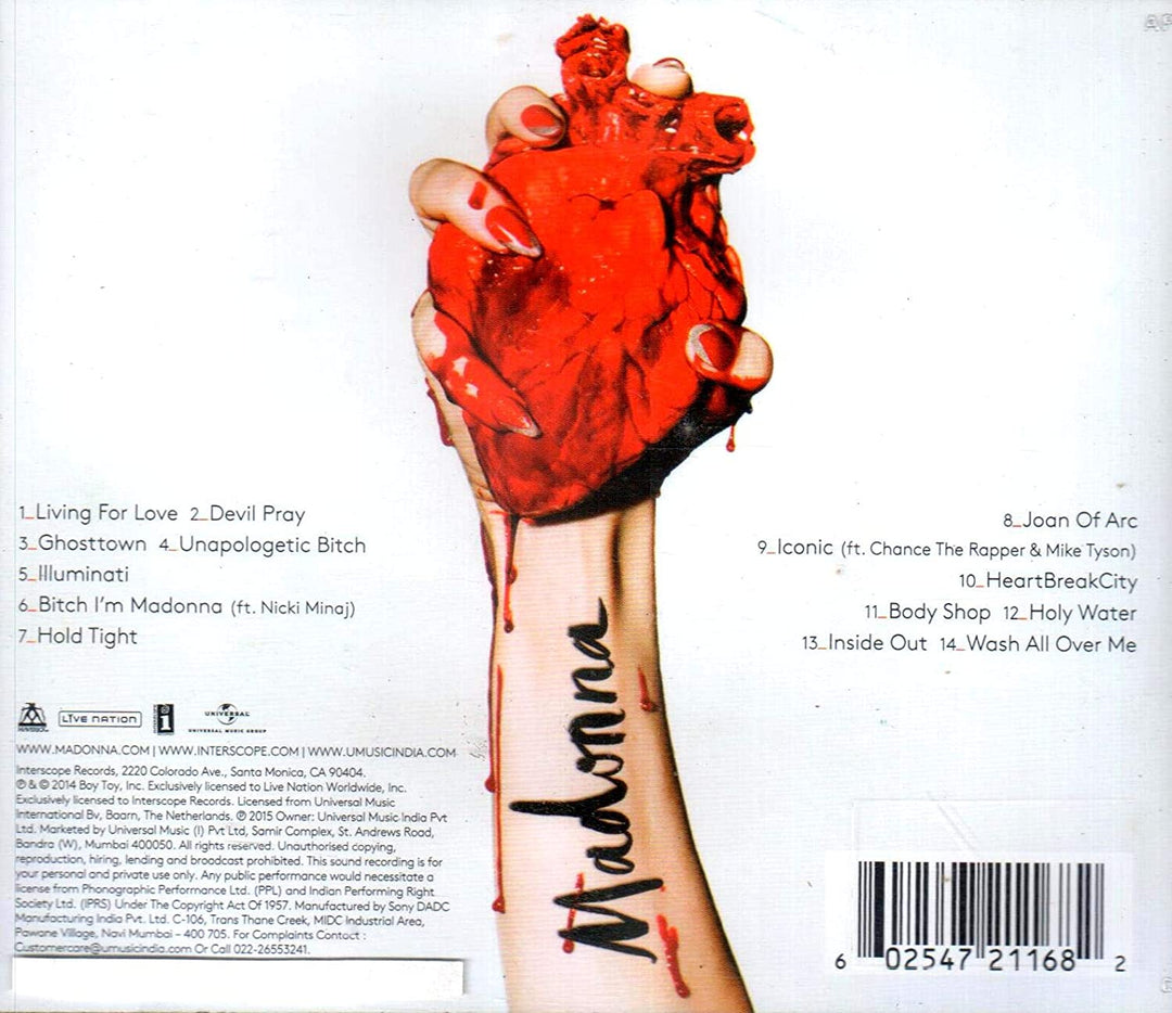 Rebel Heart [Audio-CD]