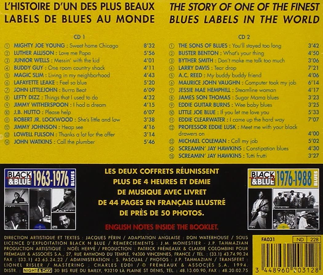 Die Geschichte des Blues 1976–1988 [Audio-CD]