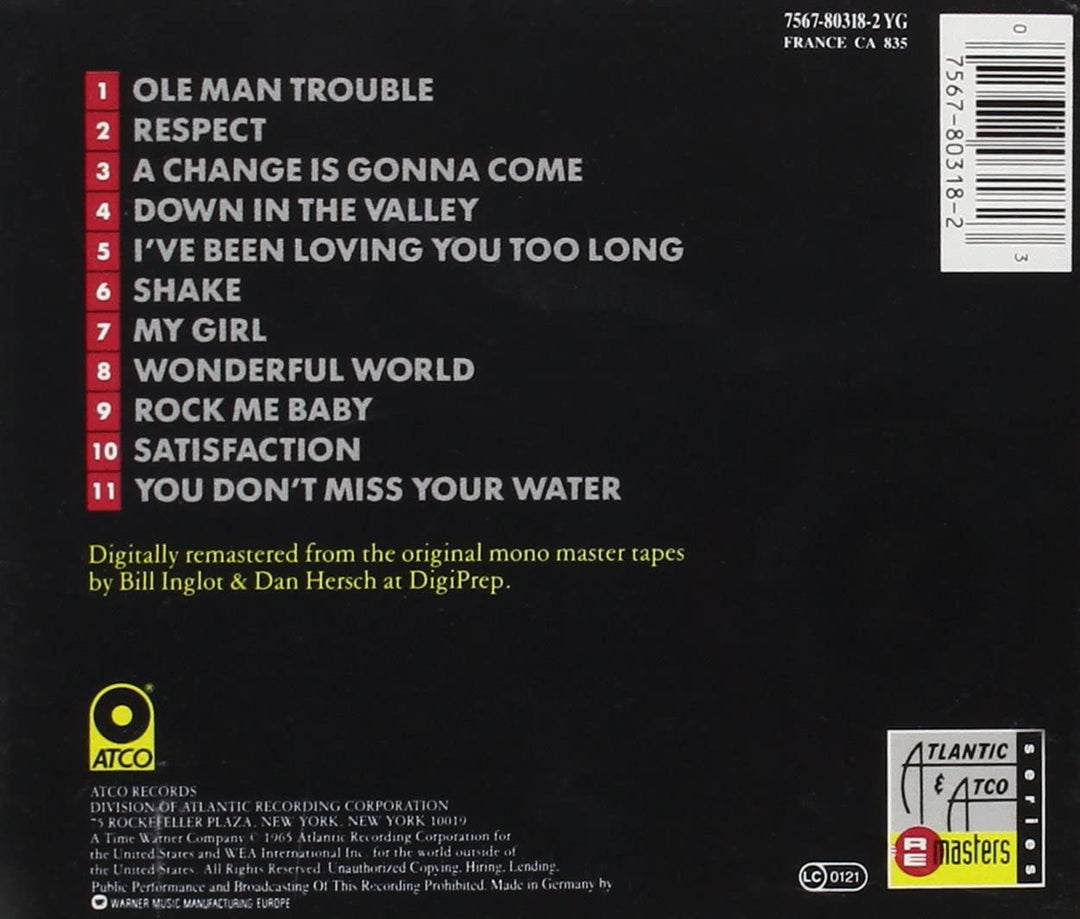 Otis Blue: Otis Redding Sings Soul [Audio-CD]