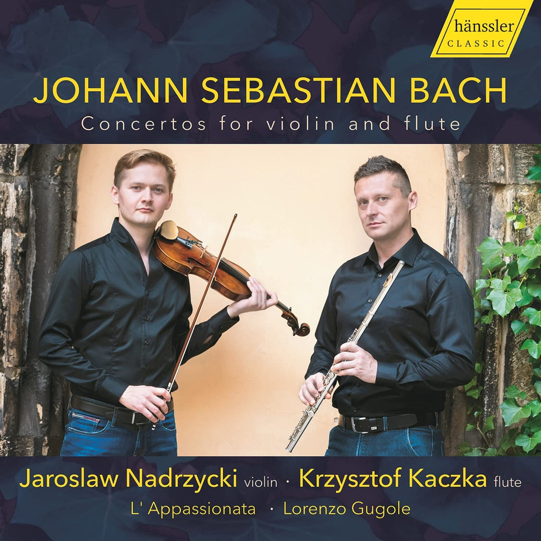 JS Bach: Konzerte [Krzysztof Kaczka; Jaroslaw Nadrzycki; L'Appassionata; Lorenzo Gugole] [Hanssler Classics: HC21020] [Audio CD]