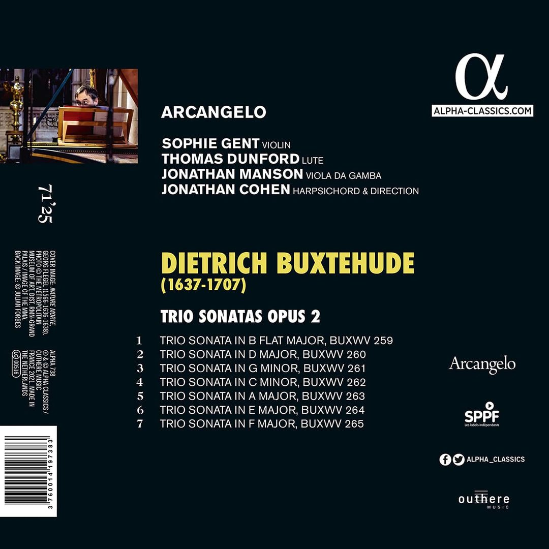 Buxtehude: Triosonaten Op. 2 [Audio-CD]