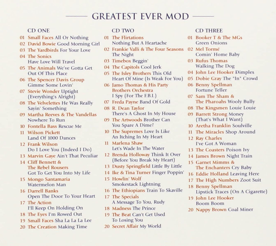 Greatest Ever Mod [Audio CD]