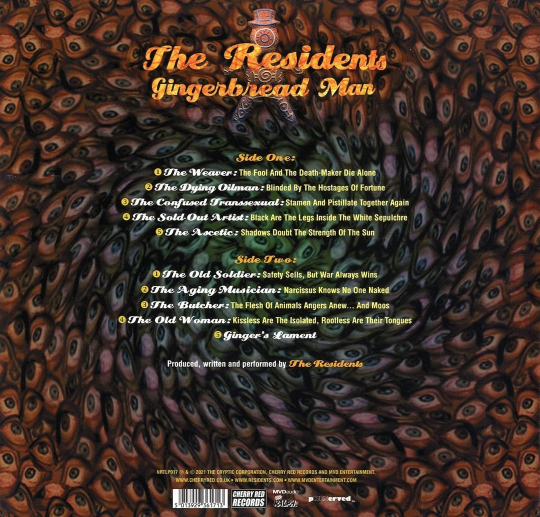 Residents – Gingerbread Man (Limited Edition Vinyl) (LP) [VINYL]