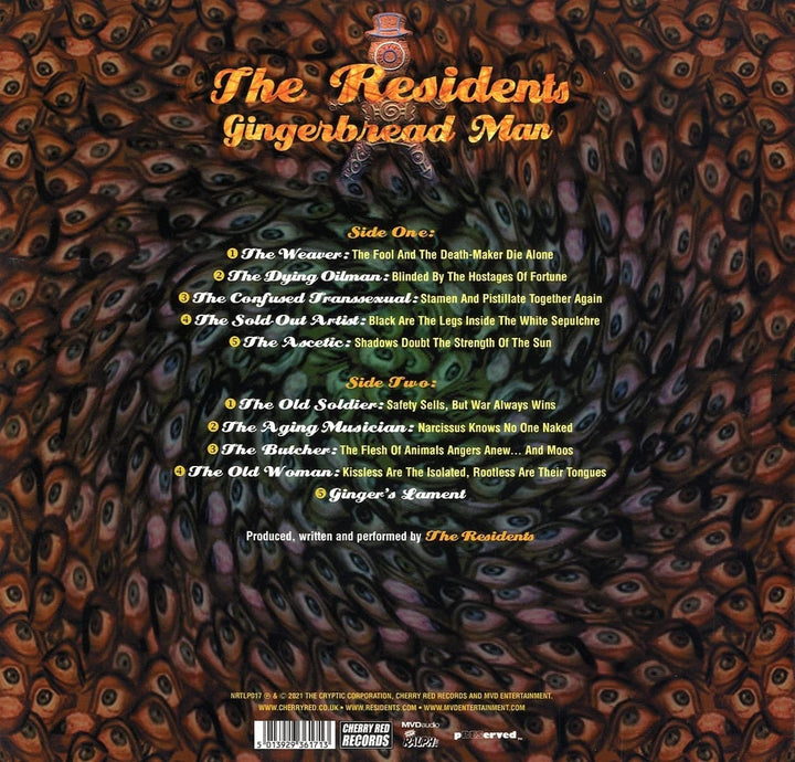 Residents – Gingerbread Man (Limited Edition Vinyl) (LP) [VINYL]