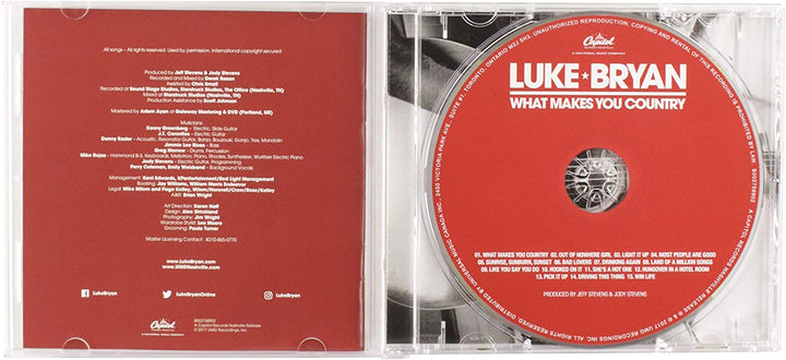 Luke Bryan – What Makes You Country [Audio-CD]