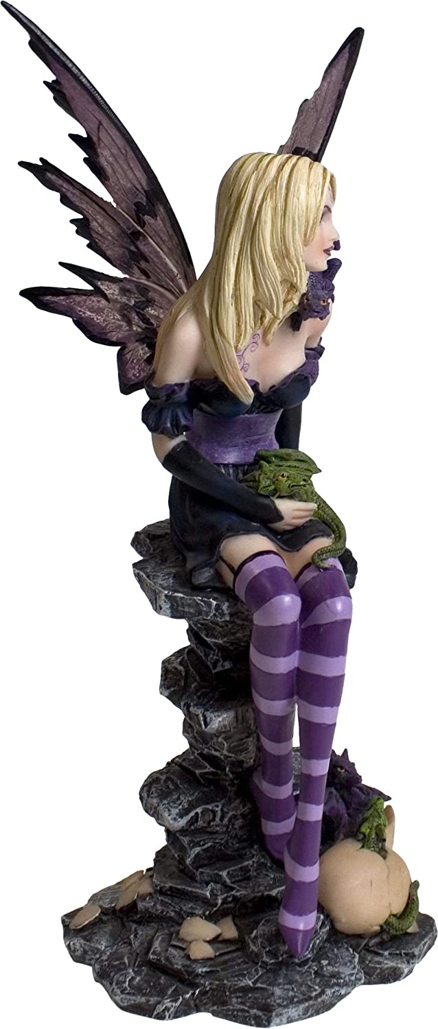 Nemesis Now Amethyst and Hatchlings Fairy Figurine 25.5cm