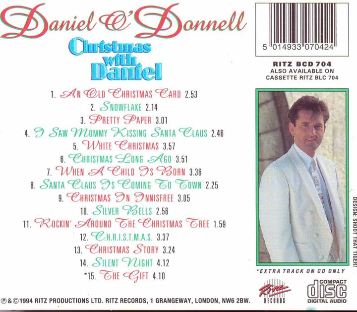 Daniel O'Donnell - Weihnachten mit Daniel [Audio-CD]