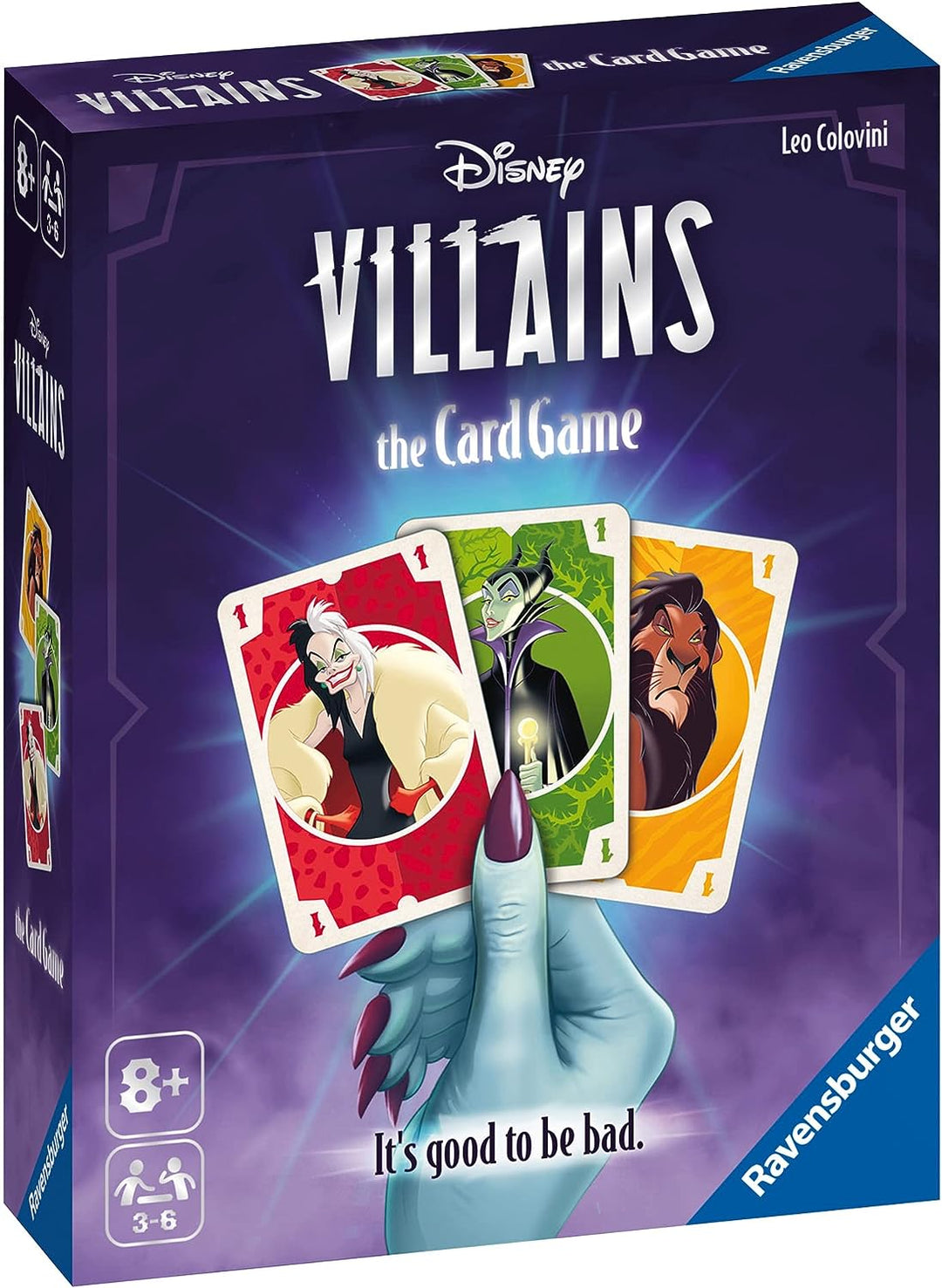 Ravensburger Disney Villains Kartenspiele für Kinder ab 3 Jahren – Snap, Happy Fa