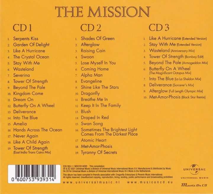 Mission - Mission Collected (3CD) [Audio-CD]