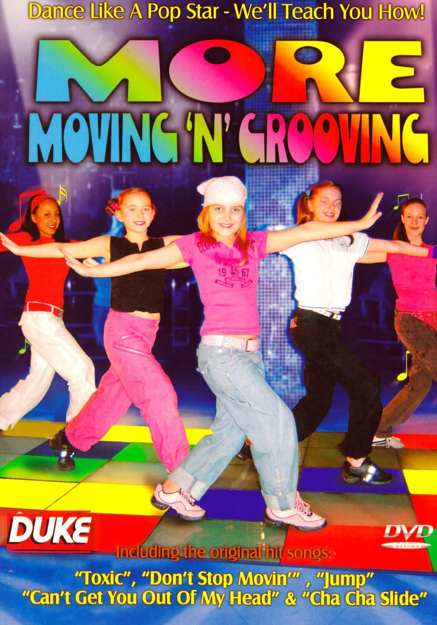 Mehr Moving 'N' Groove – Tanz, Spaß und Fitness für Kinder – „Tanzen Sie wie ein Popstar und wir zeigen Ihnen, wie es geht“ [DVD]