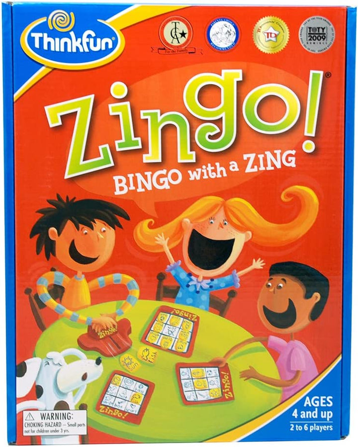 Thinkfun Zingo Bingo-Spiel – Lernspielzeug für Kinder ab 4 Jahren – Lernspiele