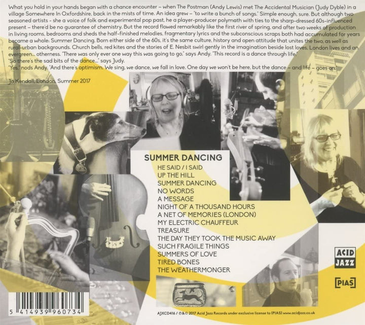 Judy Dyble &amp; Andy Lewis – Summer Dancing [Audio-CD]