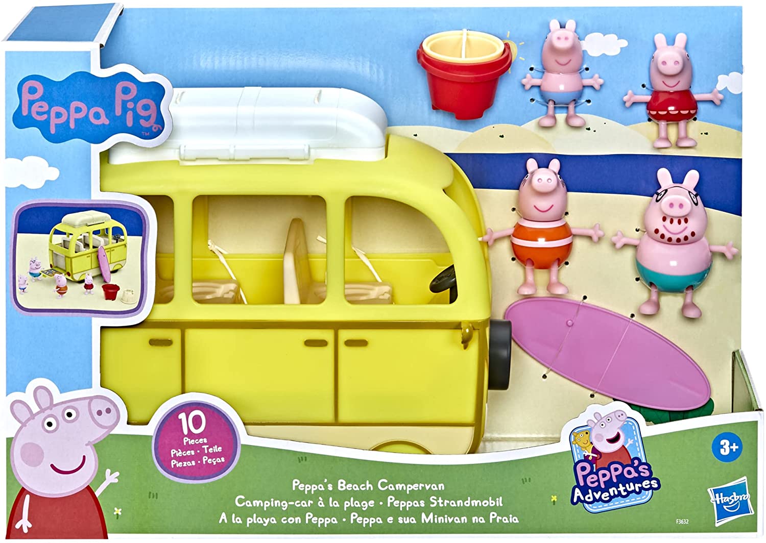 Peppa pigs campervan playset on sale